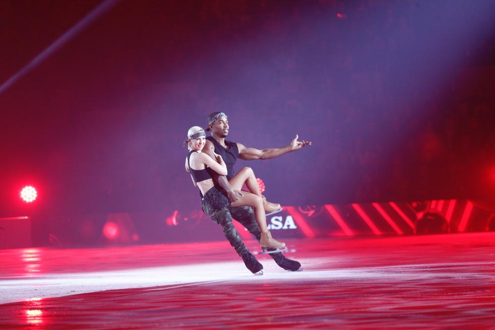 Estreno de 'Revolution on ice' en Zaragoza.