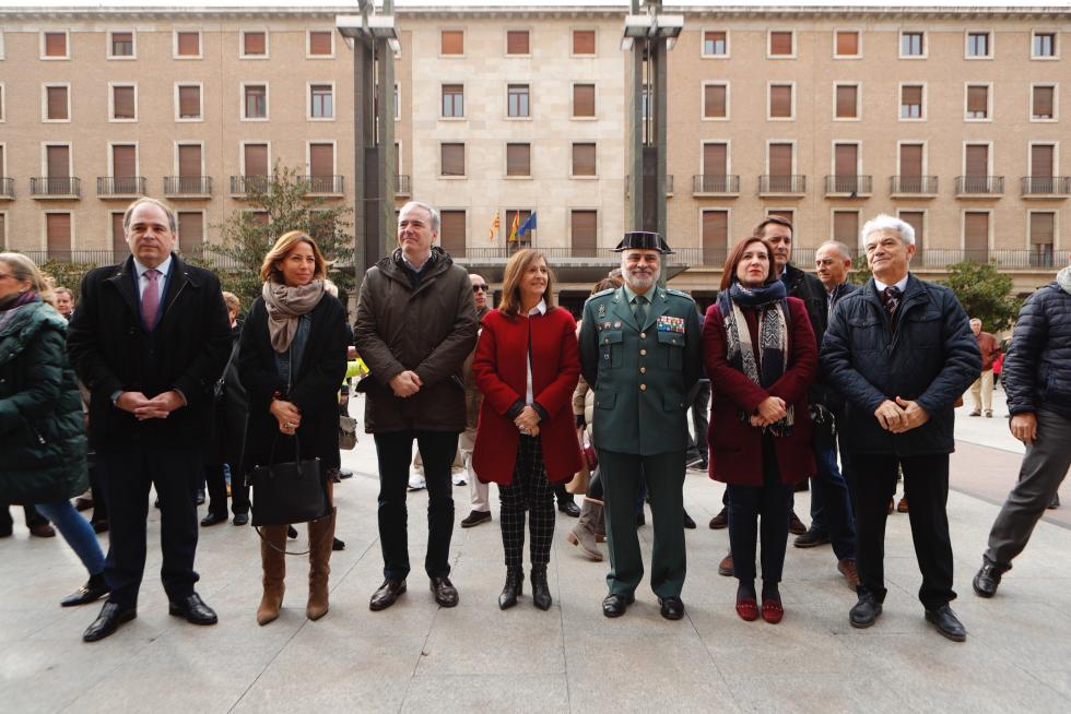 Día Mundial de las Víctimas de Tráfico en la Plaza del Pilar
