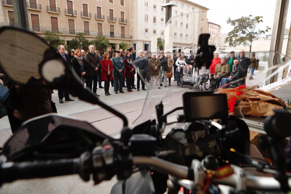Día Mundial de las Víctimas de Tráfico en la Plaza del Pilar