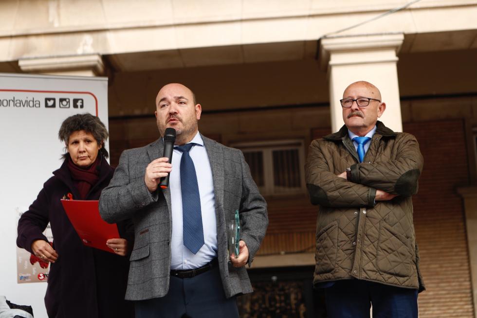 Día Mundial de las Víctimas de Tráfico en la Plaza del Pilar