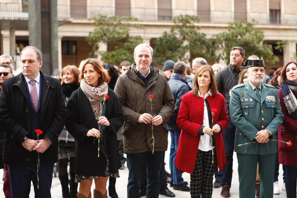 Día Mundial de las Víctimas de Tráfico en la Plaza del Pilar