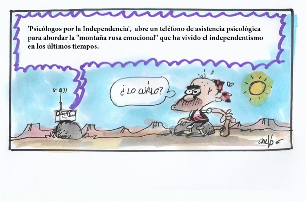 La actualidad, a través del humor de Alberto Calvo.