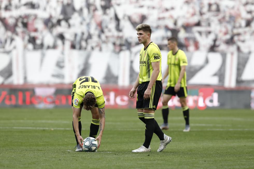 Partido Rayo Vallecano-Real Zaragoza, de la 17ª jornada de Segunda División en Vallecas