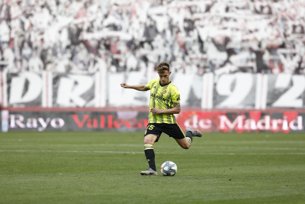 Partido Rayo Vallecano-Real Zaragoza, de la 17ª jornada de Segunda División en Vallecas