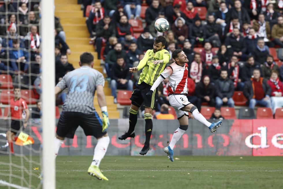 Partido Rayo Vallecano-Real Zaragoza, de la 17ª jornada de Segunda División en Vallecas