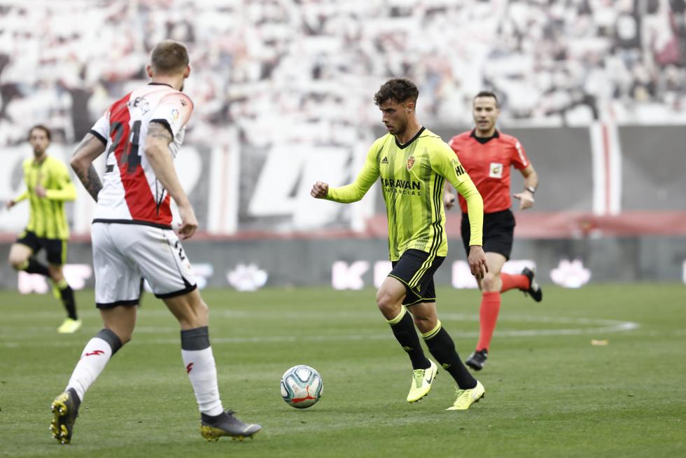 Partido Rayo Vallecano-Real Zaragoza, de la 17ª jornada de Segunda División en Vallecas