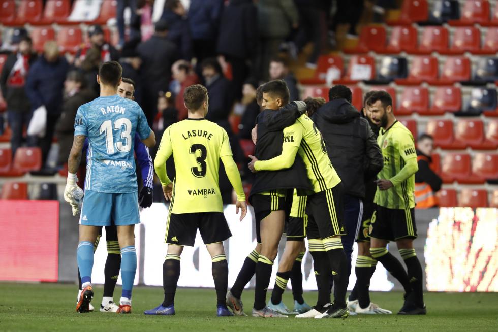 Partido Rayo Vallecano-Real Zaragoza, de la 17ª jornada de Segunda División en Vallecas