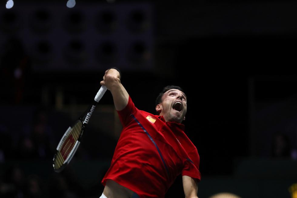 Final de la Copa Davis que enfrenta a España y Canadá este domingo en la Caja Mágica de Madrid