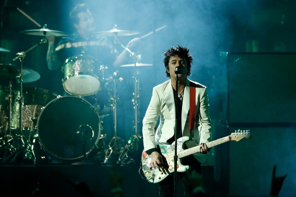 Billie Joe Armstrong de Green Day cantó una versión del mítico 'Basket Case/Father of All'