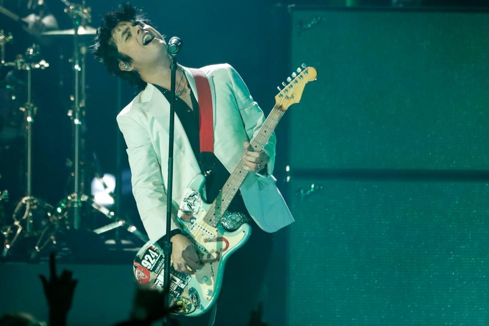 Billie Joe Armstrong de Green Day cantó una versión del mítico 'Basket Case/Father of All'