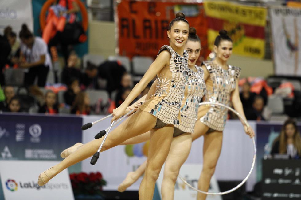 Campeonato de España de Conjuntos de Gimnasia Rítmica en Zaragoza