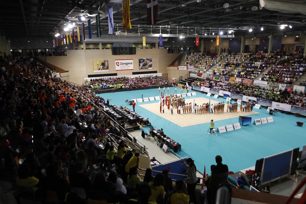 Campeonato de España de Conjuntos de Gimnasia Rítmica en Zaragoza