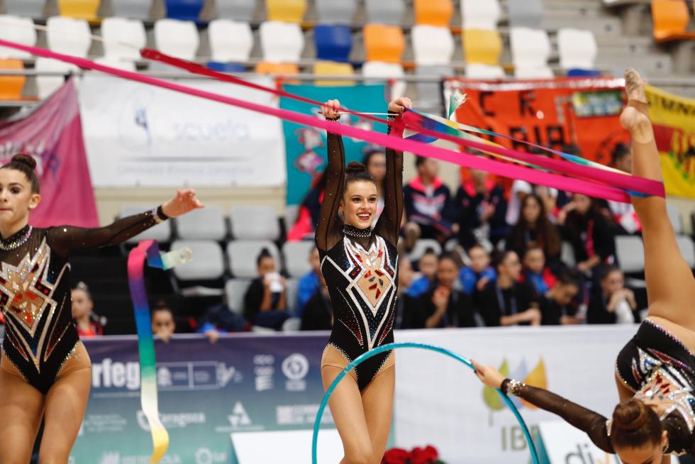 Zaragoza se convierte en la capital de la gimnasia rítmica este fin de semana