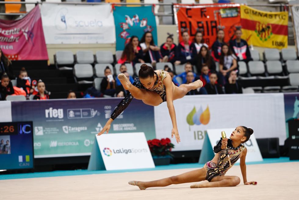 Zaragoza se convierte en la capital de la gimnasia rítmica este fin de semana