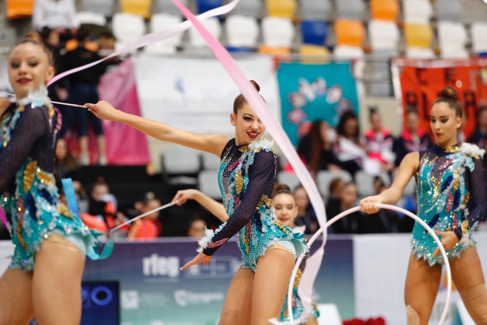 Zaragoza se convierte en la capital de la gimnasia rítmica este fin de semana