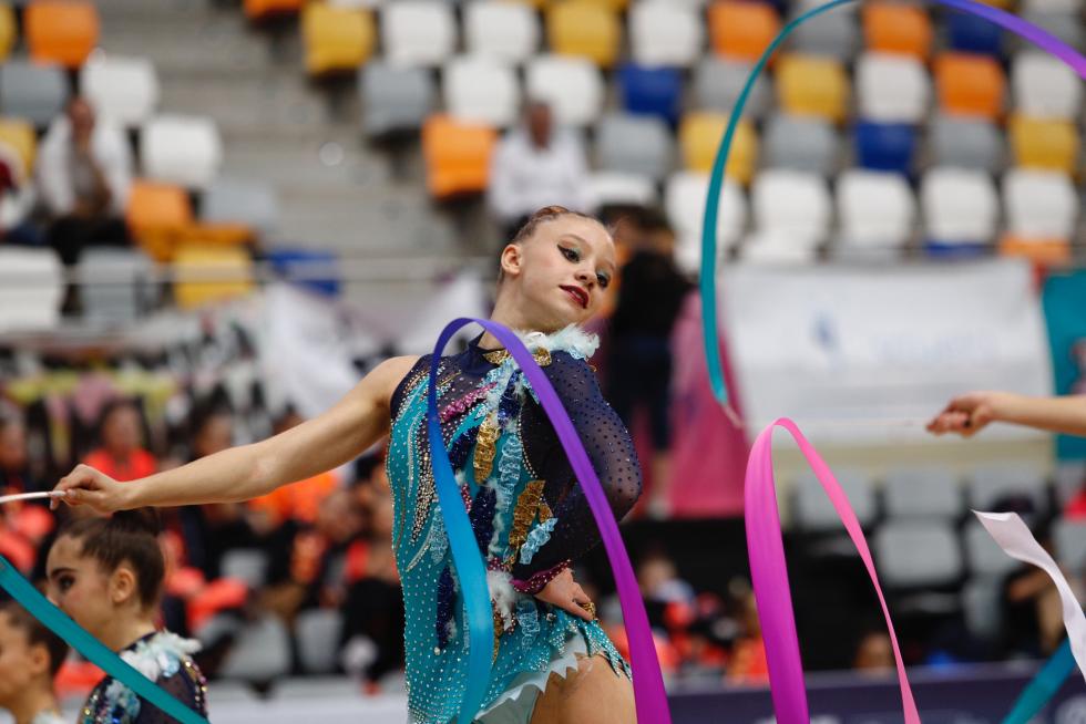 Zaragoza se convierte en la capital de la gimnasia rítmica este fin de semana