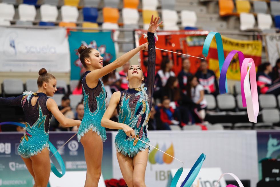 Zaragoza se convierte en la capital de la gimnasia rítmica este fin de semana