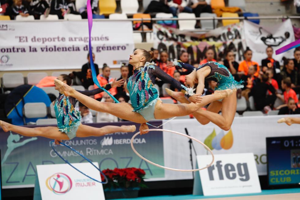 Zaragoza se convierte en la capital de la gimnasia rítmica este fin de semana