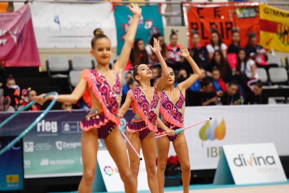 Zaragoza se convierte en la capital de la gimnasia rítmica este fin de semana