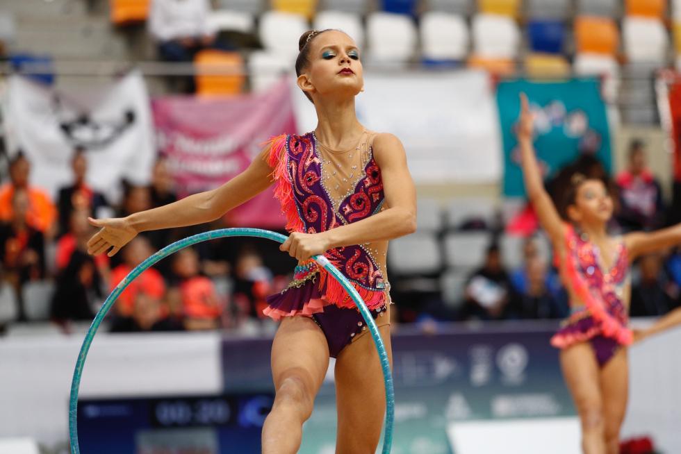 Zaragoza se convierte en la capital de la gimnasia rítmica este fin de semana