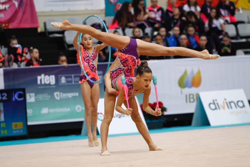 Zaragoza se convierte en la capital de la gimnasia rítmica este fin de semana