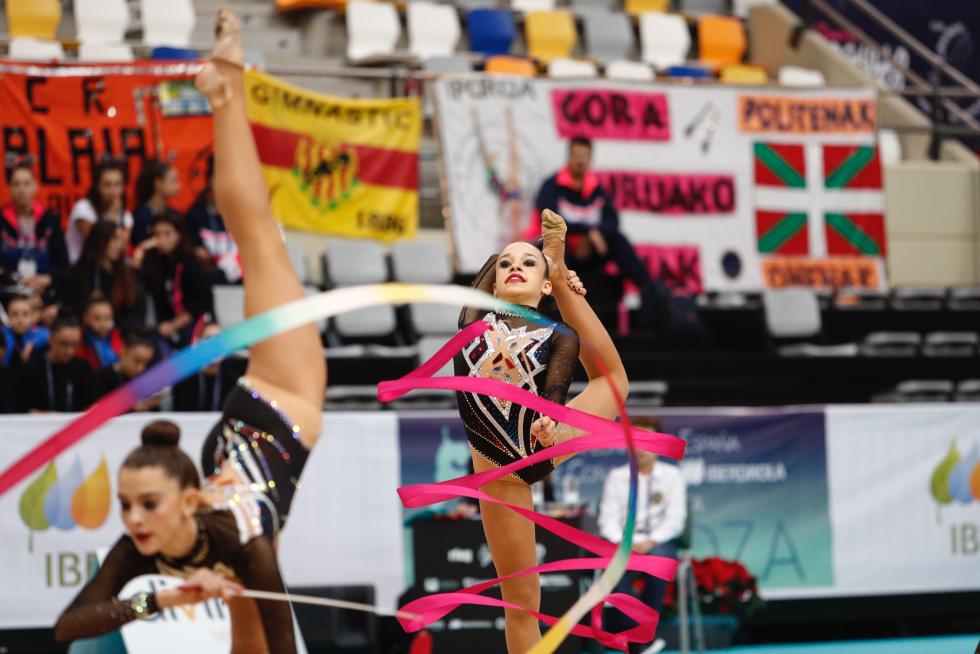 Zaragoza se convierte en la capital de la gimnasia rítmica este fin de semana