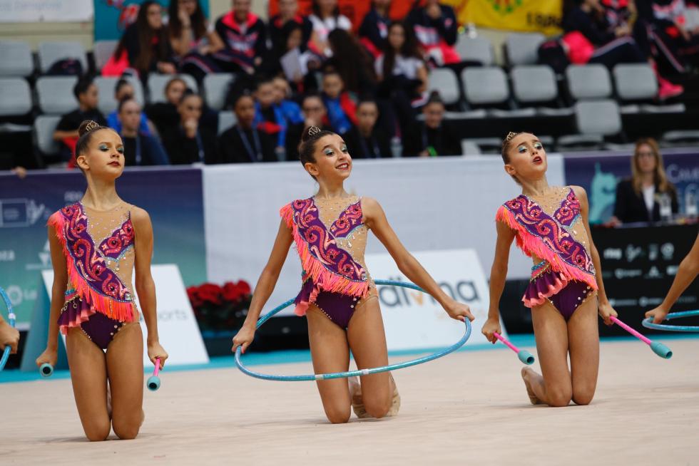 Zaragoza se convierte en la capital de la gimnasia rítmica este fin de semana