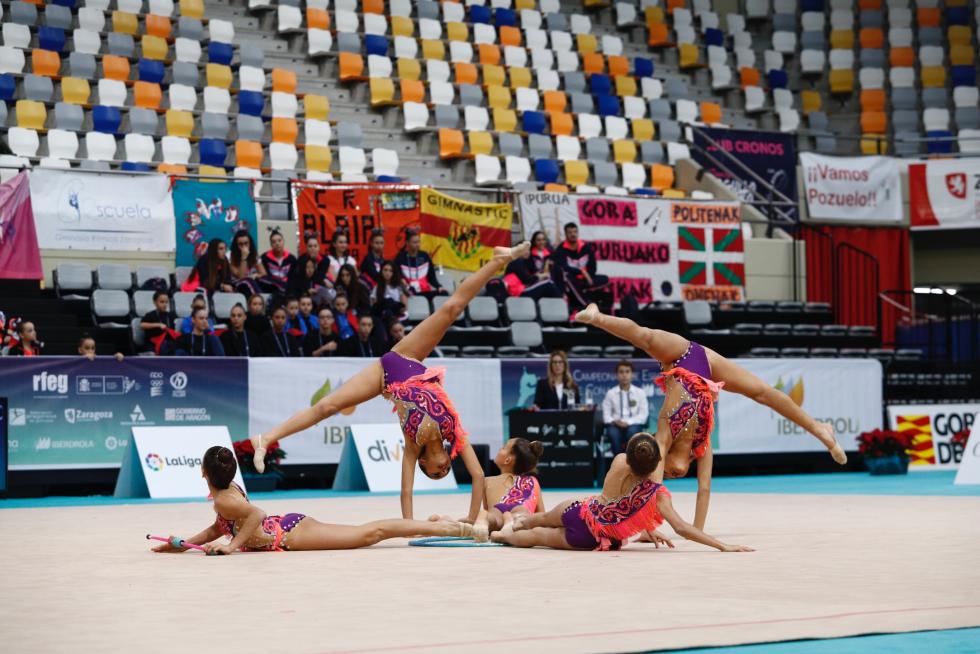 Zaragoza se convierte en la capital de la gimnasia rítmica este fin de semana