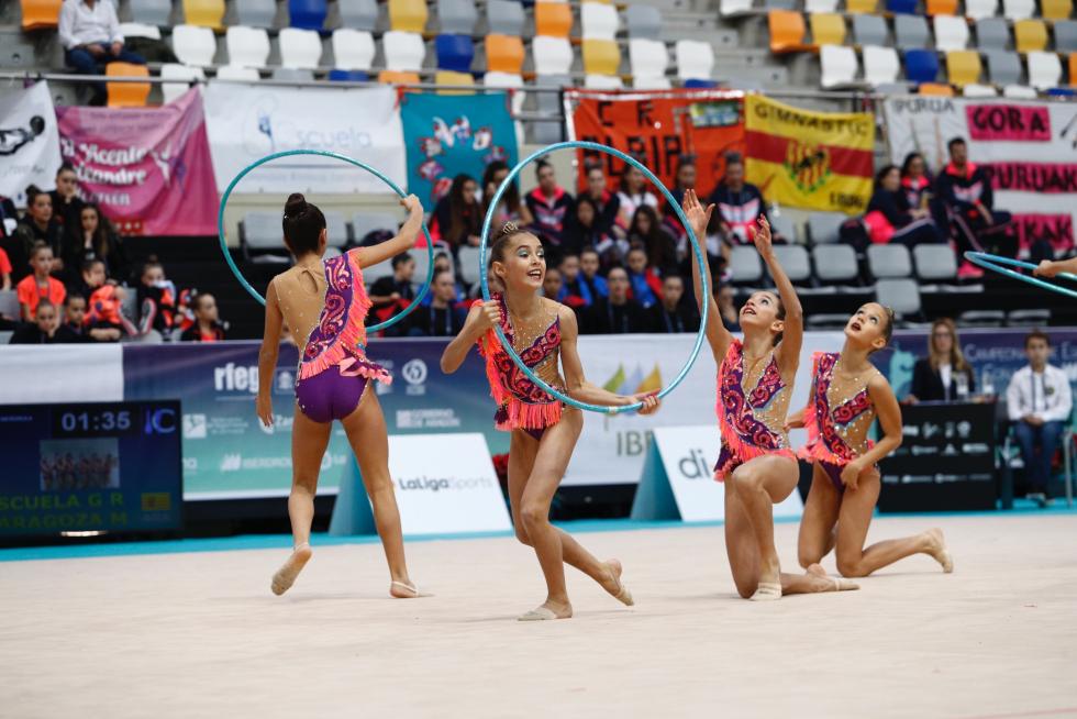 Zaragoza se convierte en la capital de la gimnasia rítmica este fin de semana