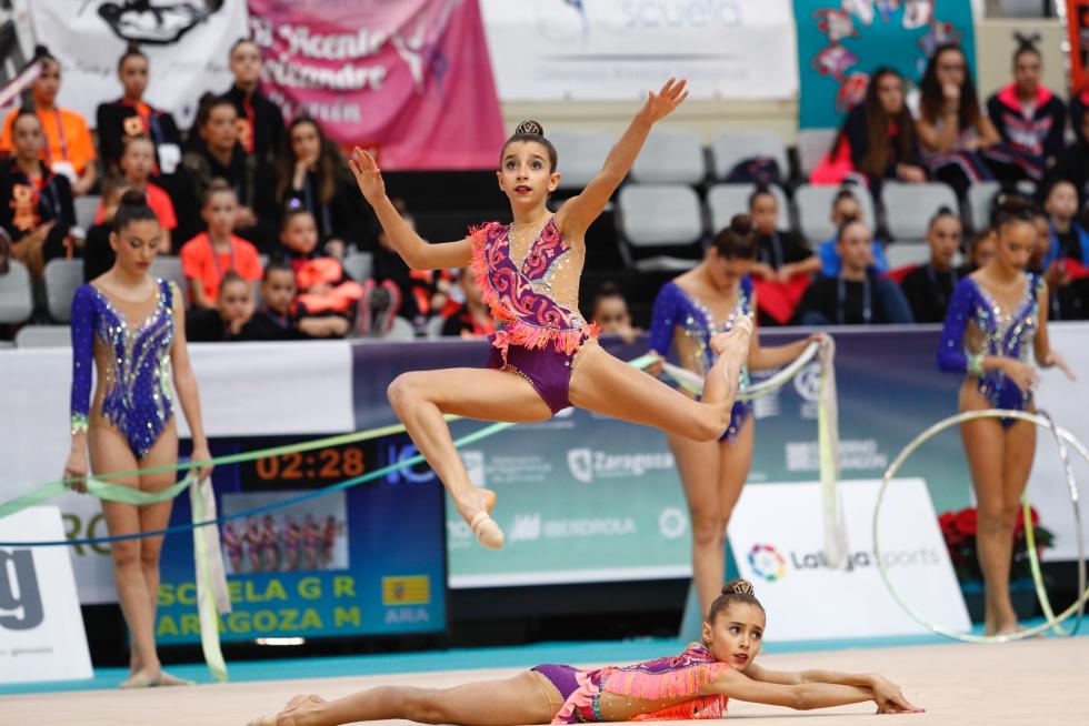 Zaragoza se convierte en la capital de la gimnasia rítmica este fin de semana