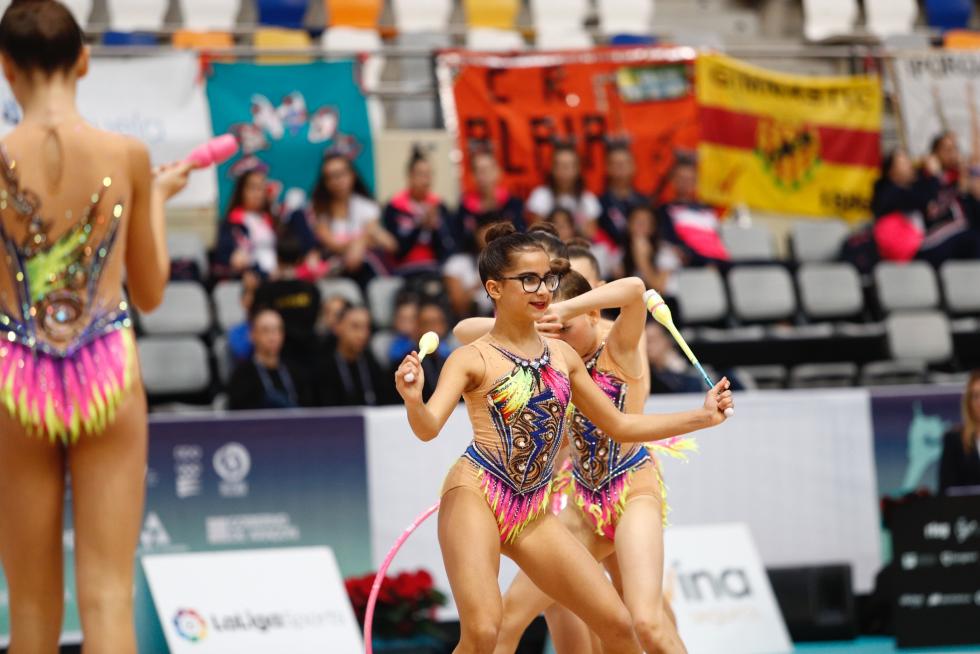 Zaragoza se convierte en la capital de la gimnasia rítmica este fin de semana