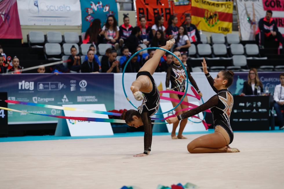 Zaragoza se convierte en la capital de la gimnasia rítmica este fin de semana