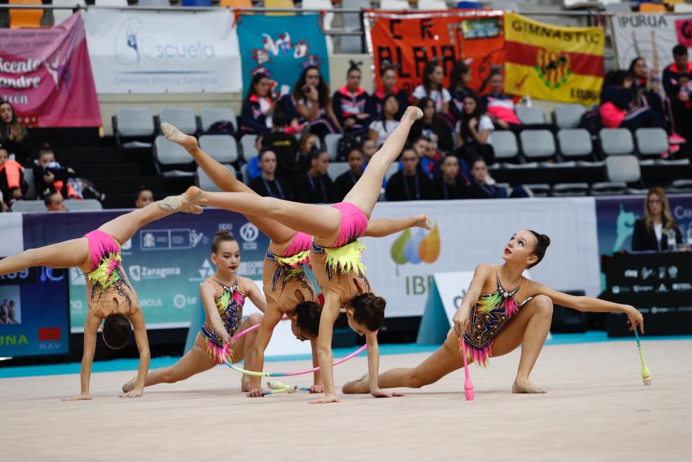 Zaragoza se convierte en la capital de la gimnasia rítmica este fin de semana