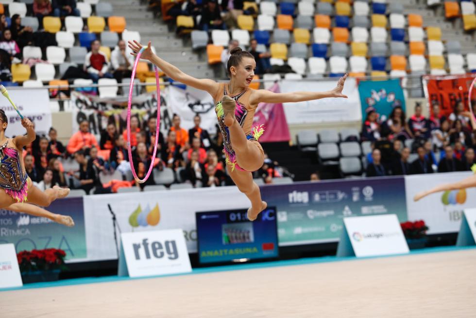 Zaragoza se convierte en la capital de la gimnasia rítmica este fin de semana