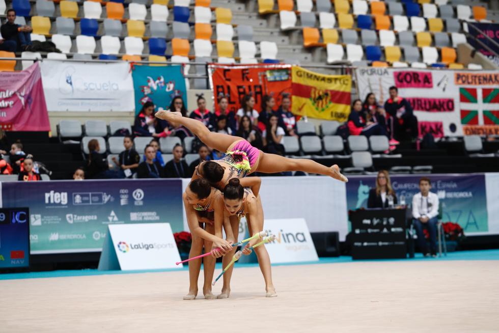 Zaragoza se convierte en la capital de la gimnasia rítmica este fin de semana