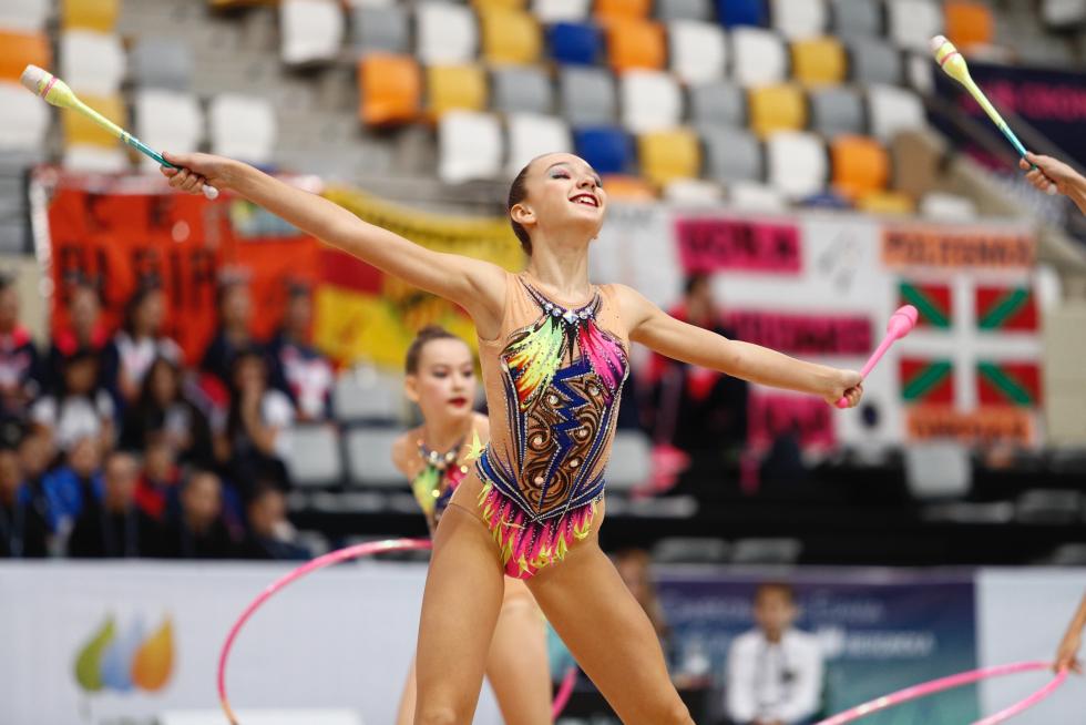 Zaragoza se convierte en la capital de la gimnasia rítmica este fin de semana