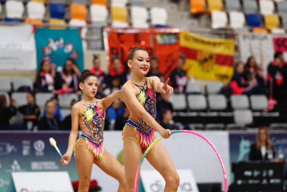 Zaragoza se convierte en la capital de la gimnasia rítmica este fin de semana