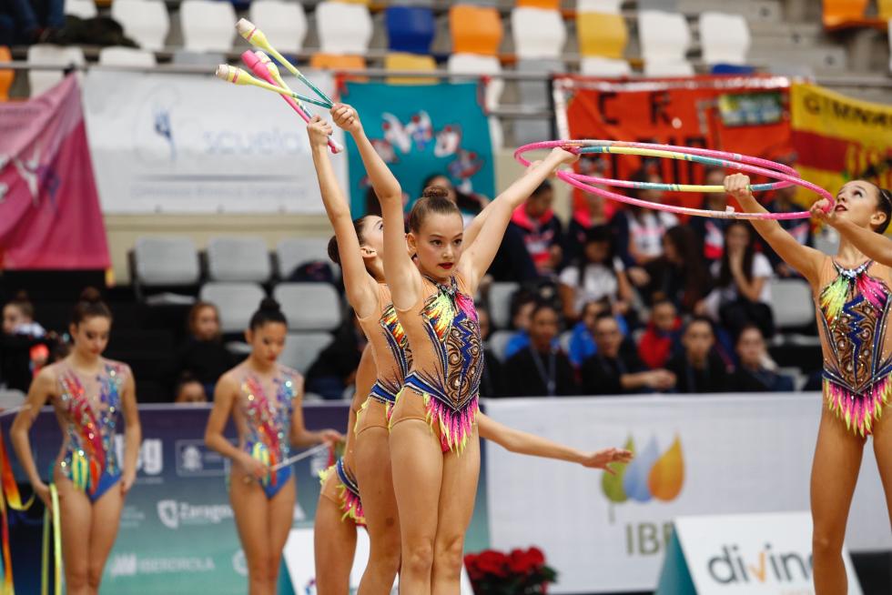 Zaragoza se convierte en la capital de la gimnasia rítmica este fin de semana