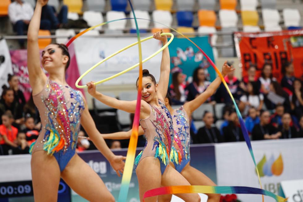 Zaragoza se convierte en la capital de la gimnasia rítmica este fin de semana