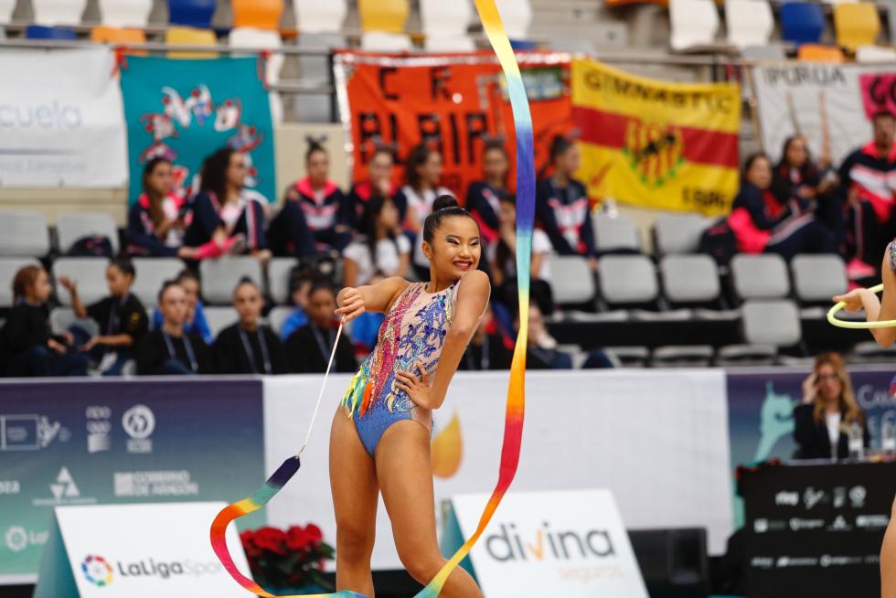 Zaragoza se convierte en la capital de la gimnasia rítmica este fin de semana