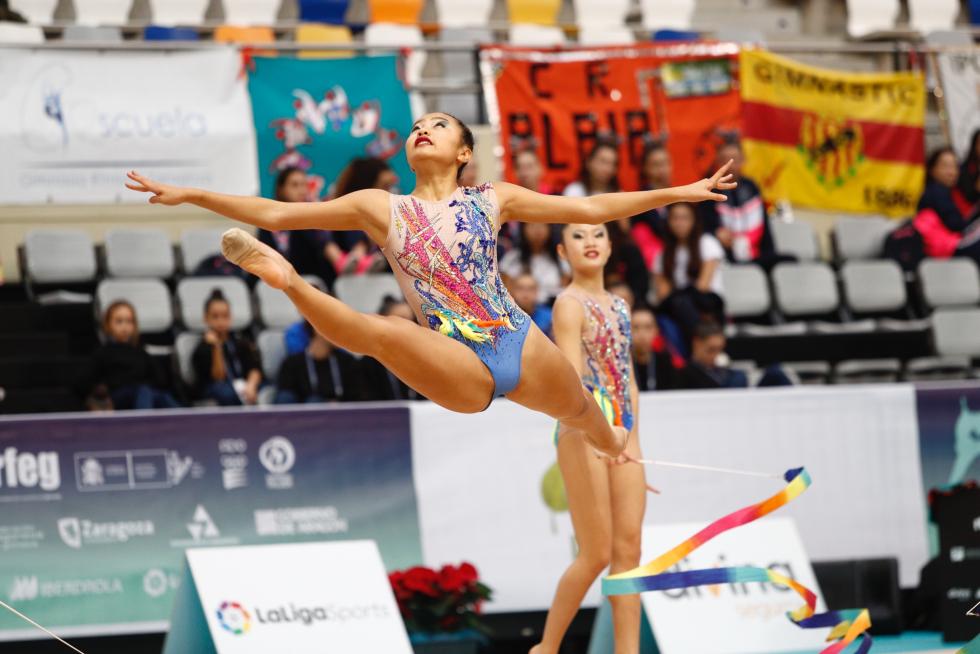 Zaragoza se convierte en la capital de la gimnasia rítmica este fin de semana