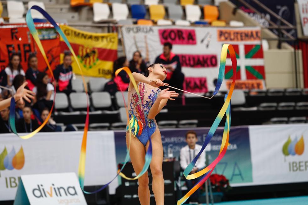 Zaragoza se convierte en la capital de la gimnasia rítmica este fin de semana