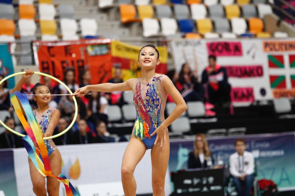 Zaragoza se convierte en la capital de la gimnasia rítmica este fin de semana