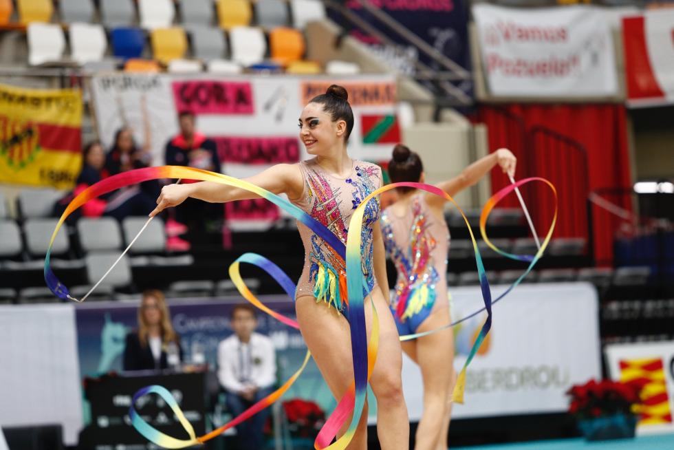 Zaragoza se convierte en la capital de la gimnasia rítmica este fin de semana