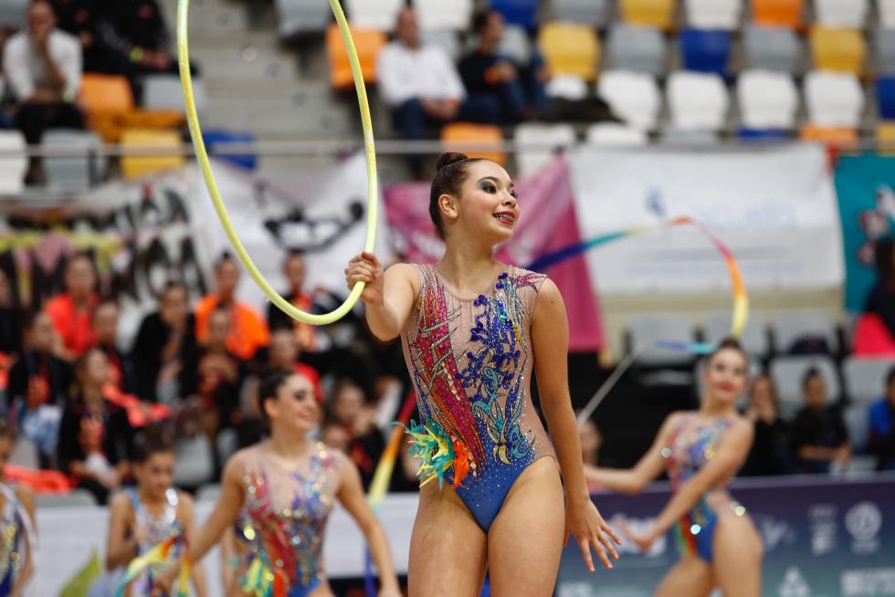 Zaragoza se convierte en la capital de la gimnasia rítmica este fin de semana