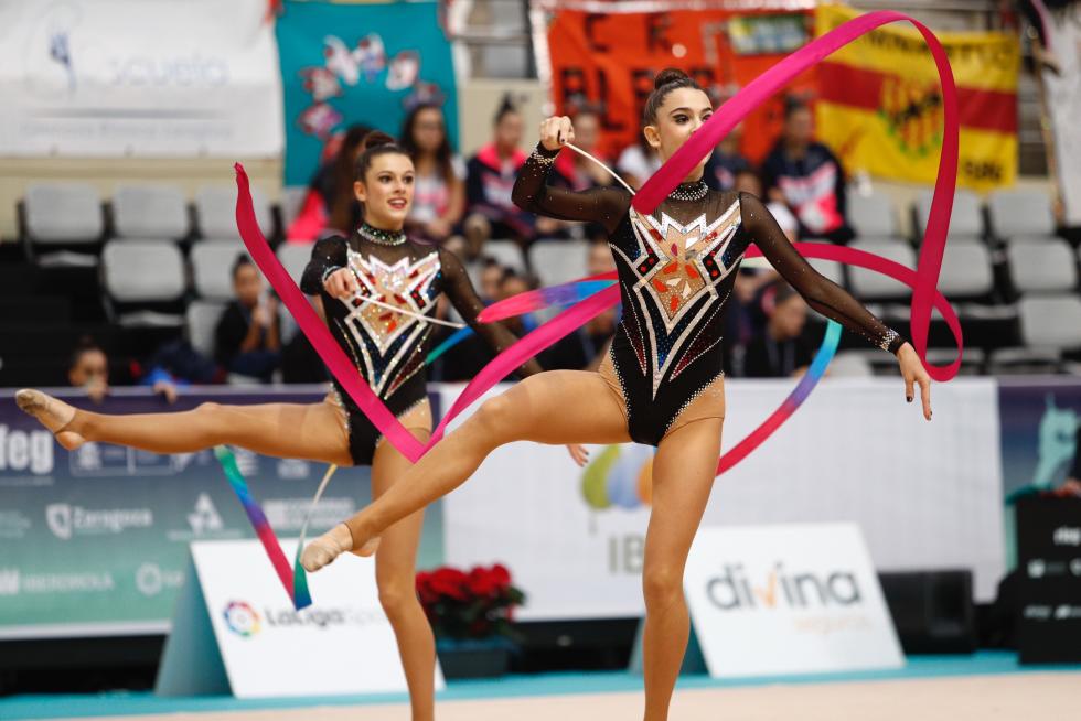 Zaragoza se convierte en la capital de la gimnasia rítmica este fin de semana