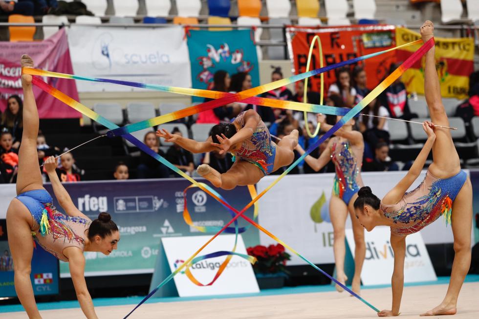 Zaragoza se convierte en la capital de la gimnasia rítmica este fin de semana
