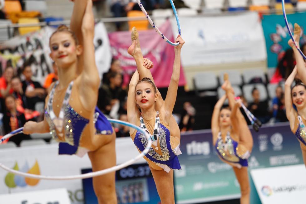 Zaragoza se convierte en la capital de la gimnasia rítmica este fin de semana