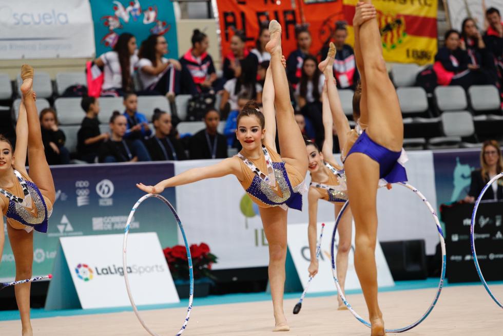 Zaragoza se convierte en la capital de la gimnasia rítmica este fin de semana