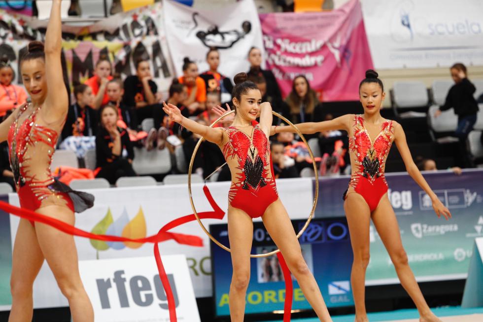 Zaragoza se convierte en la capital de la gimnasia rítmica este fin de semana